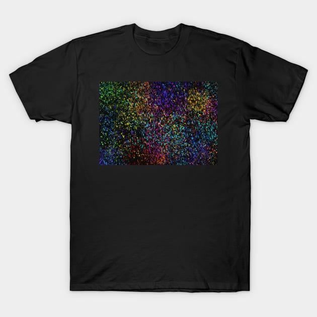 Abstract Color #23 Galactic Improv T-Shirt by rand0mity